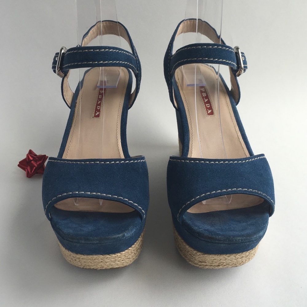 PRADA PLATFORM SANDALS - Picture 13 of 13